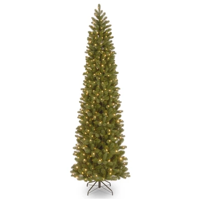 Prelit Slim Feel Real Downswept Douglas Fir Artificial Christmas Tree Clear Lights - National Tree Company 8 Prelit Slim Feel Real Downswept Douglas Fir Artificial Christmas Tree Clear Lights - National Tree Company - Image 8
