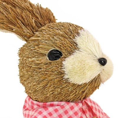 National Tree Company Female Bunny With Wagon Table Decoration, Decorated With Pastel Eggs, Chick, Easter Collection, 14 Inches 2 National Tree Company Female Bunny With Wagon Table Decoration, Decorated With Pastel Eggs, Chick, Easter Collection, 14 Inches - Image 2