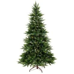 National Tree Company Pre-lit Feel Real Festive Fern Artificial Christmas Tree With Clear Lights -National Tree Company GUEST 213bdedb 6e5c 4948 8992 911c3b5e6ae6