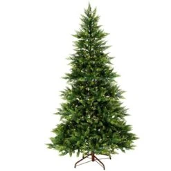 National Tree Company Pre-lit Feel Real Festive Fern Artificial Christmas Tree With Clear Lights -National Tree Company GUEST 24ec1add 1cef 42e3 988b 74aa698ae863