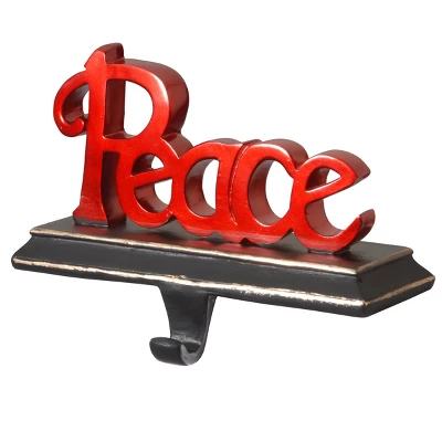 Peace Stocking Holder - National Tree Company 3 Peace Stocking Holder - National Tree Company - Image 3
