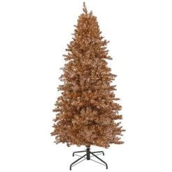Prelit Rose Gold Metallic Artificial Christmas Tree Warm White Lights - National Tree Company 10 Prelit Rose Gold Metallic Artificial Christmas Tree Warm White Lights - National Tree Company -National Tree Company GUEST 383ff3de dc21 448a 864c a389eb78e154