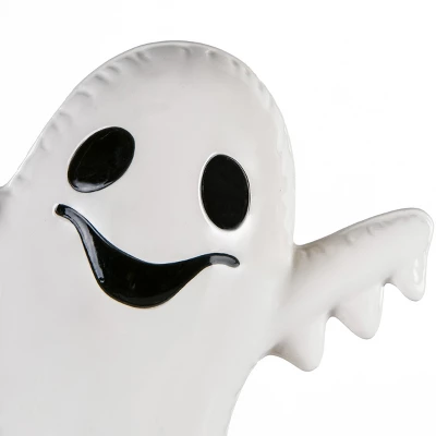 National Tree Company 9" Halloween Happy Ghost Tabletop Décor 2 National Tree Company 9" Halloween Happy Ghost Tabletop Décor - Image 2