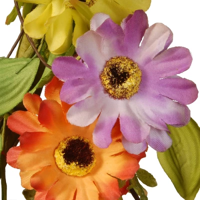 National Tree Company 20" Floral Wreath 2 National Tree Company 20" Floral Wreath - Image 2