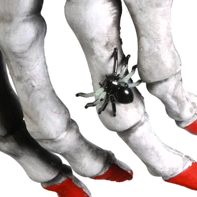 National Tree Company 18" Skeleton Hand Wreath Hanger 2 National Tree Company 18" Skeleton Hand Wreath Hanger - Image 2