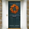 National Tree Company Pumpkin Wreath Orange (28")