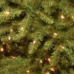 National Tree Company 4.5' Pre-Lit Dunhill Fir Hinged Artificial Christmas Tree With Clear Lights -National Tree Company GUEST 4eb159b7 1ece 4c42 bdac cb5ec6de3999