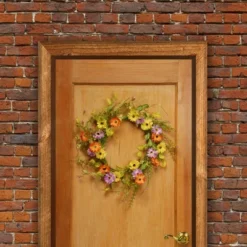 National Tree Company 20" Floral Wreath