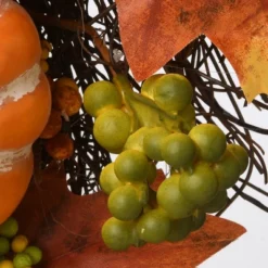 National Tree Company Artificial Autumn Wreath, Decorated With Pumpkins, Gourds, Berry Clusters, Maple Leaves, Autumn Collection, 22 In 6 National Tree Company Artificial Autumn Wreath, Decorated With Pumpkins, Gourds, Berry Clusters, Maple Leaves, Autumn Collection, 22 In -National Tree Company GUEST 52f1630b dc80 4967 950e 76e0b19a5359