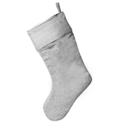 19" Silver Stocking - National Tree Company -National Tree Company GUEST 58191f98 71c2 4e7f b605 b080a45b9d93