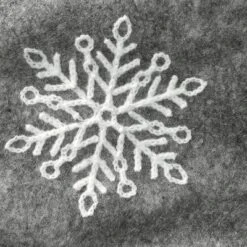 18" Gray Christmas Stocking With Snowflakes - National Tree Company -National Tree Company GUEST 66194ea9 7b35 4344 8ab7 7b781172086d