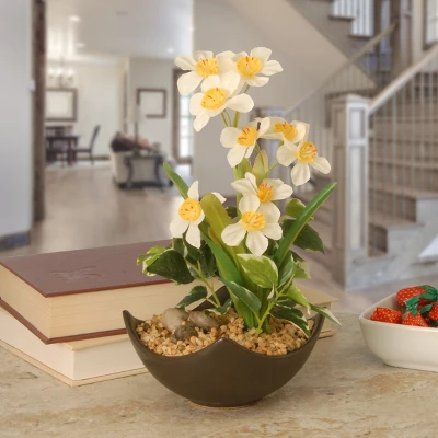 National Tree Company 9" Potted Narcissus Plant 1 National Tree Company 9" Potted Narcissus Plant