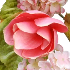Artificial Rose And Hydrangea Garland Pink 48" - National Tree Company 5 Artificial Rose And Hydrangea Garland Pink 48" - National Tree Company -National Tree Company GUEST 7737b324 8a14 458f 820e 06e783adf291