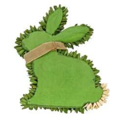 National Tree Company Artificial Hanging Bunny Silhouette, Decorated With Colorful Flower Blooms, Ribbon, Easter Collection, 22 Inches -National Tree Company GUEST 78f4e330 b96f 4864 bc05 c16a0391d685