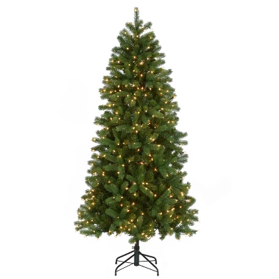 Prelit Slim Feel Real Downswept Douglas Fir Artificial Christmas Tree Clear Lights - National Tree Company 6 Prelit Slim Feel Real Downswept Douglas Fir Artificial Christmas Tree Clear Lights - National Tree Company - Image 6