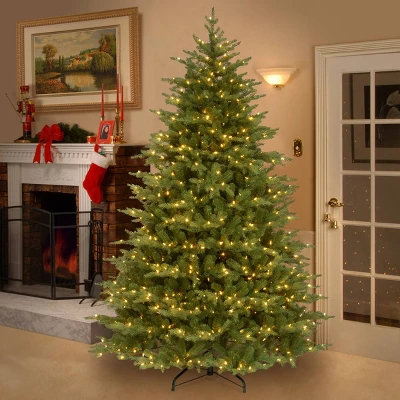 National Tree Company 9' Pre-lit Feel Real Full Nordic Spruce Artificial Christmas Tree With Clear Lights 5 National Tree Company 9' Pre-lit Feel Real Full Nordic Spruce Artificial Christmas Tree With Clear Lights - Image 5