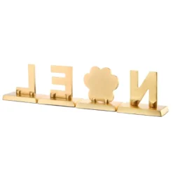 4pc 5" Silver Sparkle "NOEL" Stocking Holders - National Tree Company -National Tree Company GUEST 84277a77 cf33 4719 9e80 1e67dd3ce9f4