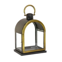 18" HGTV Dome Lantern Black And Gold - National Tree Company 9 18" HGTV Dome Lantern Black And Gold - National Tree Company -National Tree Company GUEST 85b7633b f126 4c5d 8ab2 a1997b35d04a