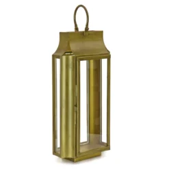 25" HGTV Slim Lantern Gold - National Tree Company -National Tree Company GUEST 944798be b3d5 406c 8e30 0aa07a859d89
