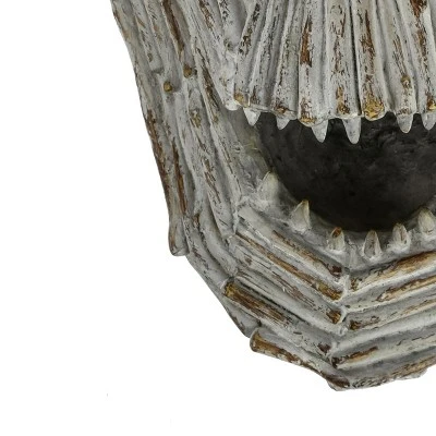 15" Halloween Driftwood Ghost Face - National Tree Company 3 15" Halloween Driftwood Ghost Face - National Tree Company - Image 3