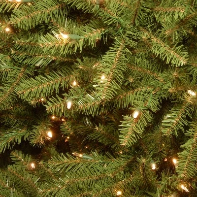 7.5' Prelit Hinged Dunhill Fir Artificial Christmas Tree Dual Lights - National Tree Company 3 7.5' Prelit Hinged Dunhill Fir Artificial Christmas Tree Dual Lights - National Tree Company - Image 3