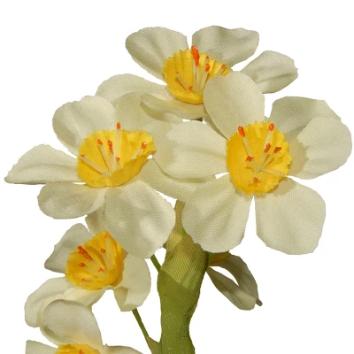National Tree Company 9" Potted Narcissus Plant 2 National Tree Company 9" Potted Narcissus Plant - Image 2