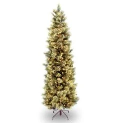 Prelit Slim Carolina Pine Artificial Christmas Tree Clear Lights - National Tree Company -National Tree Company GUEST ccf910dc 4a39 42f5 9826 fb42f5fb2654