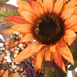 National Tree Company 7 National Tree Company 30" Harvest Sunflowers Wreath