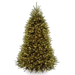 National Tree Company 4.5' Pre-Lit Dunhill Fir Hinged Artificial Christmas Tree With Clear Lights -National Tree Company GUEST d645e0f4 18e8 459e 8b79 8373e1422e97