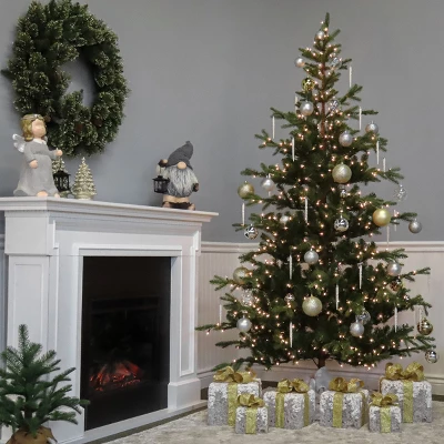 7.5' Unlit Norwegian Spruce Artificial Christmas Tree - National Tree Company 3 7.5' Unlit Norwegian Spruce Artificial Christmas Tree - National Tree Company - Image 3