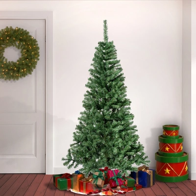 6' Unlit Linden Spruce Artificial Christmas Tree - National Tree Company 1 6' Unlit Linden Spruce Artificial Christmas Tree - National Tree Company