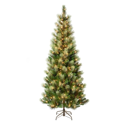 National Tree Company First Traditions Pre-Lit Charleston Pine Hinged Artificial Christmas Tree Clear Lights 5 National Tree Company First Traditions Pre-Lit Charleston Pine Hinged Artificial Christmas Tree Clear Lights - Image 5