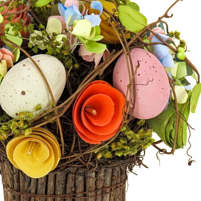 National Tree Company 8" Artificial Floral Bundle, Easter Collection 2 National Tree Company 8" Artificial Floral Bundle, Easter Collection - Image 2
