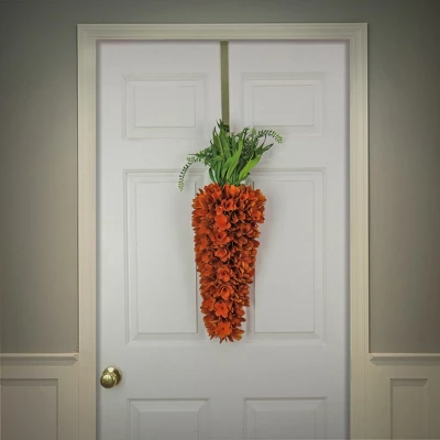 National Tree Company 28" Artificial Hanging Carrot Decoration, Easter Collection 1 National Tree Company 28" Artificial Hanging Carrot Decoration, Easter Collection