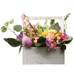 National Tree Company 14" Spring Decorated Basket 6 National Tree Company 14" Spring Decorated Basket -National Tree Company GUEST f5f573fc 180c 4ce2 9721 f34f872a7797