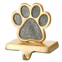 3pc 5" Silver Sparkle "JOY" Stocking Holders - National Tree Company -National Tree Company GUEST fafb9460 9f67 4456 90a7 e18c59f6970b